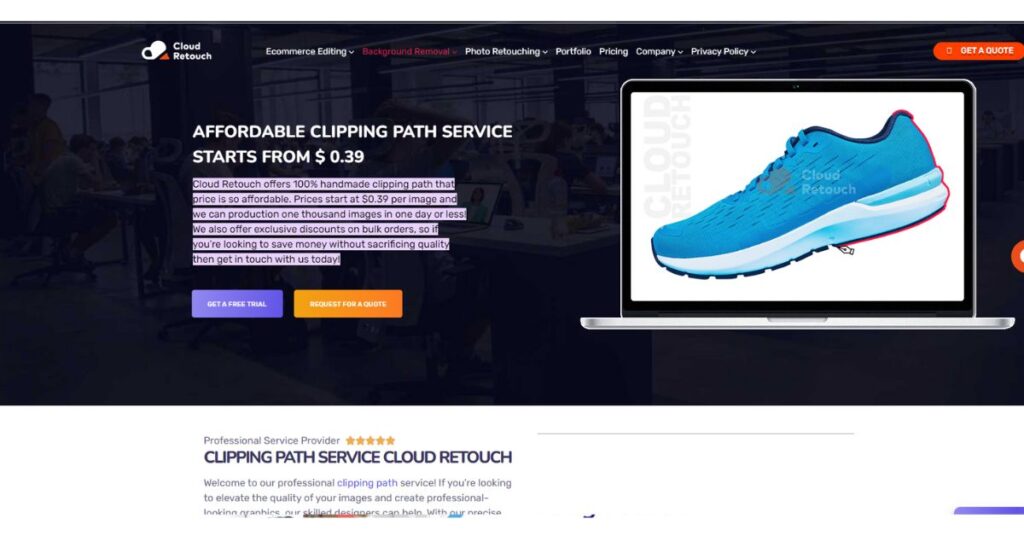 Cloud Retouch: Clipping Path Specialist