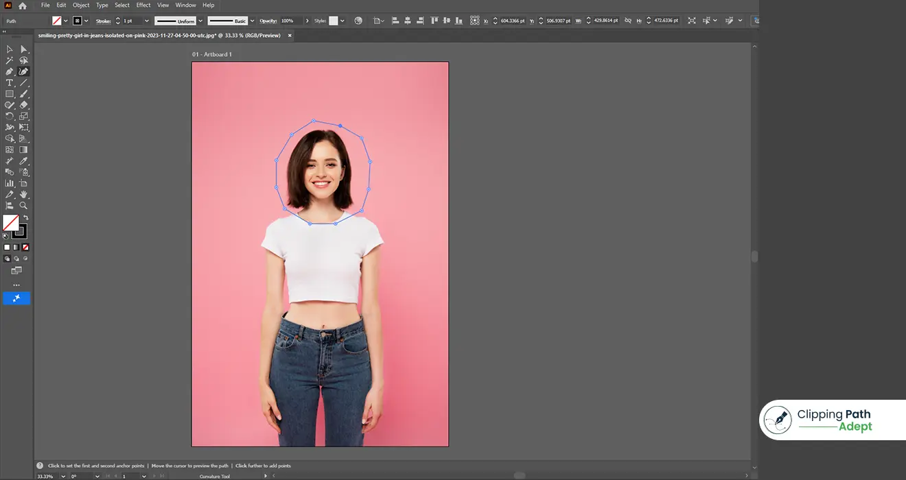 clipping path in illustrator