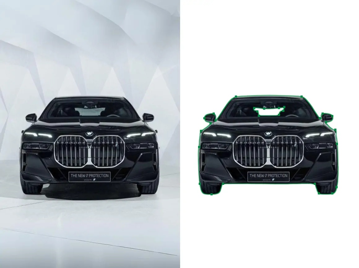 Car Clipping Path Service